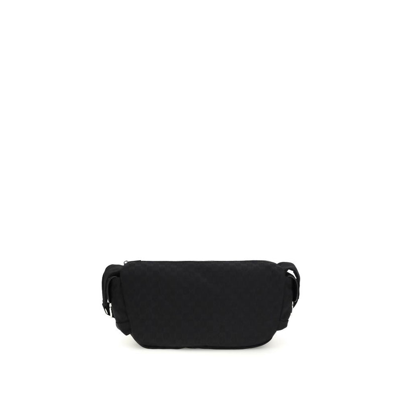 Sac bandoulière Gucci en tissu noir