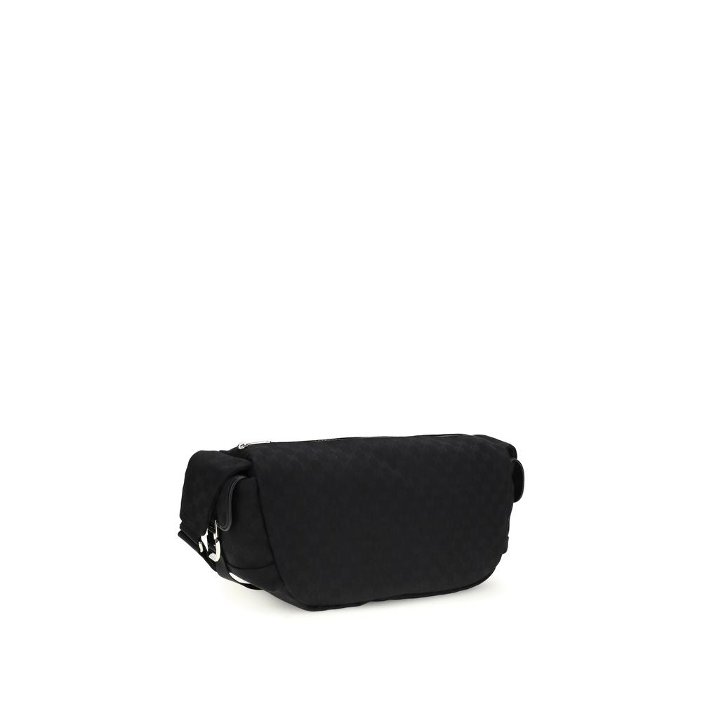 Sac bandoulière Gucci en tissu noir