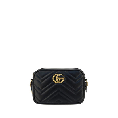 Gucci Black Leather Shoulder Bag
