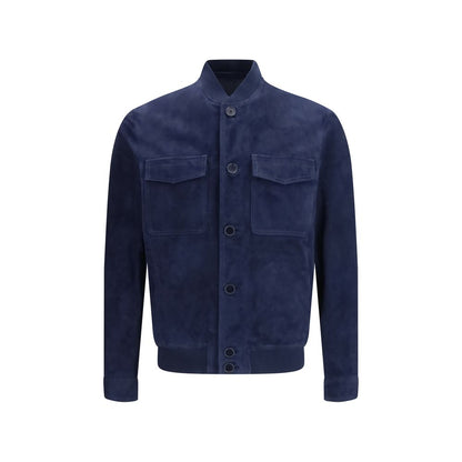 Salvatore Santoro Blauw Kalfsleer Bos Taurus Shell Jack
