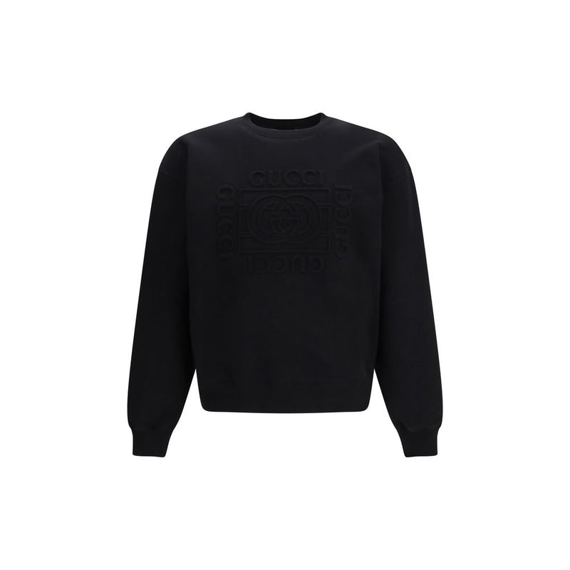 Sweat-shirt Gucci en coton noir