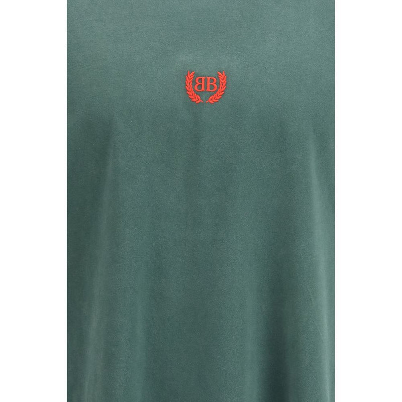 T-shirt Balenciaga bicolore en coton