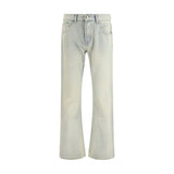 7FOR Cream Cotton Bootcut Jeans for Men - Stylish & Versatile