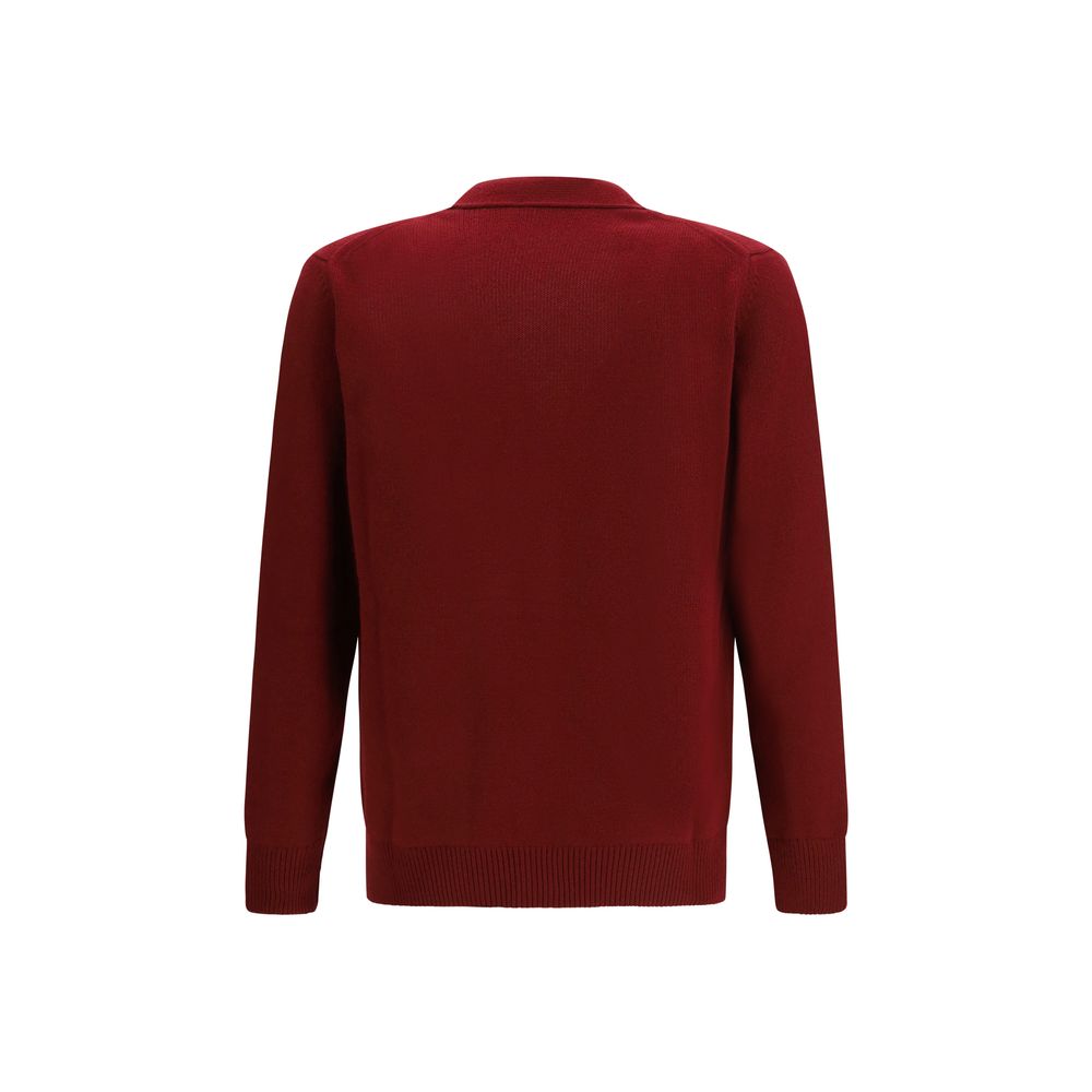 Cardigan Gucci en laine bordeaux
