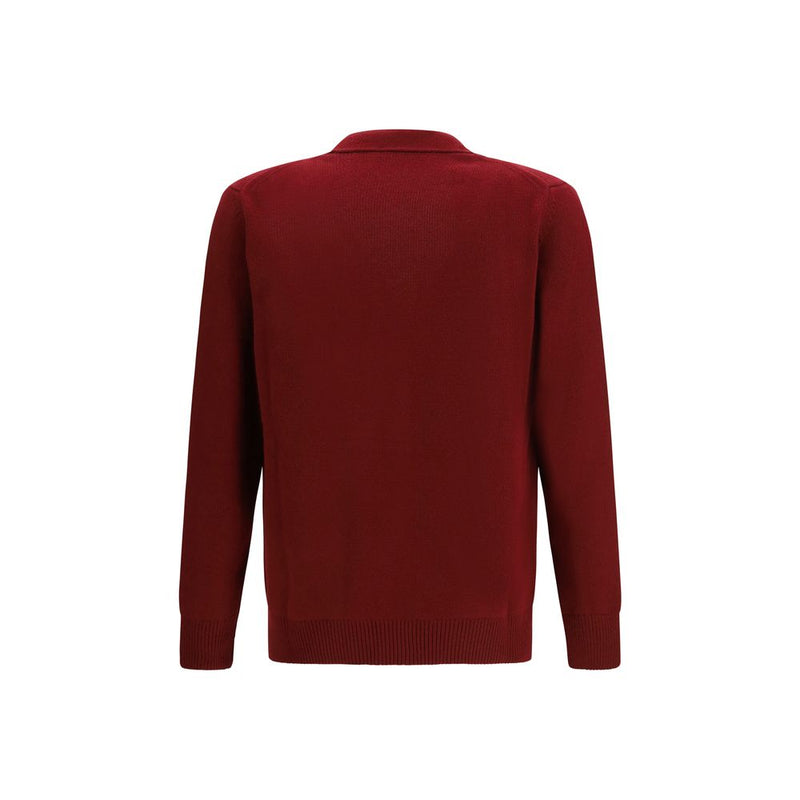 Cardigan Gucci en laine bordeaux