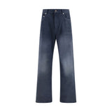 Bermuda en coton bleu Balenciaga