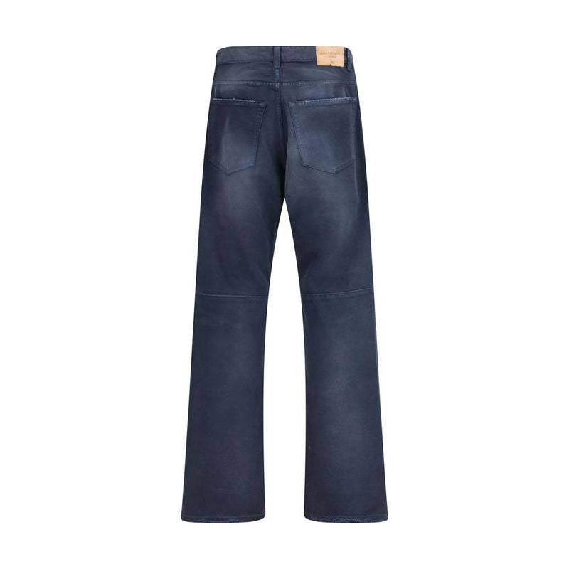Bermuda en coton bleu Balenciaga