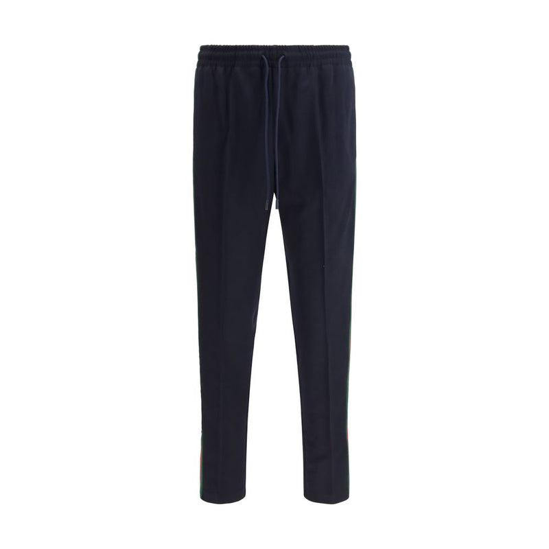 Pantalon de jogging Gucci bleu en polyester (pantalon de sport)