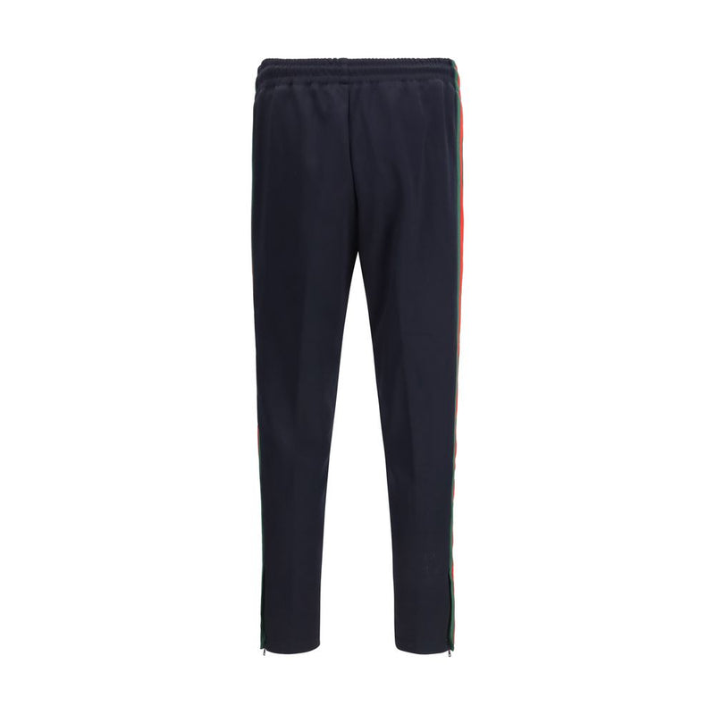 Pantalon de jogging Gucci bleu en polyester (pantalon de sport)