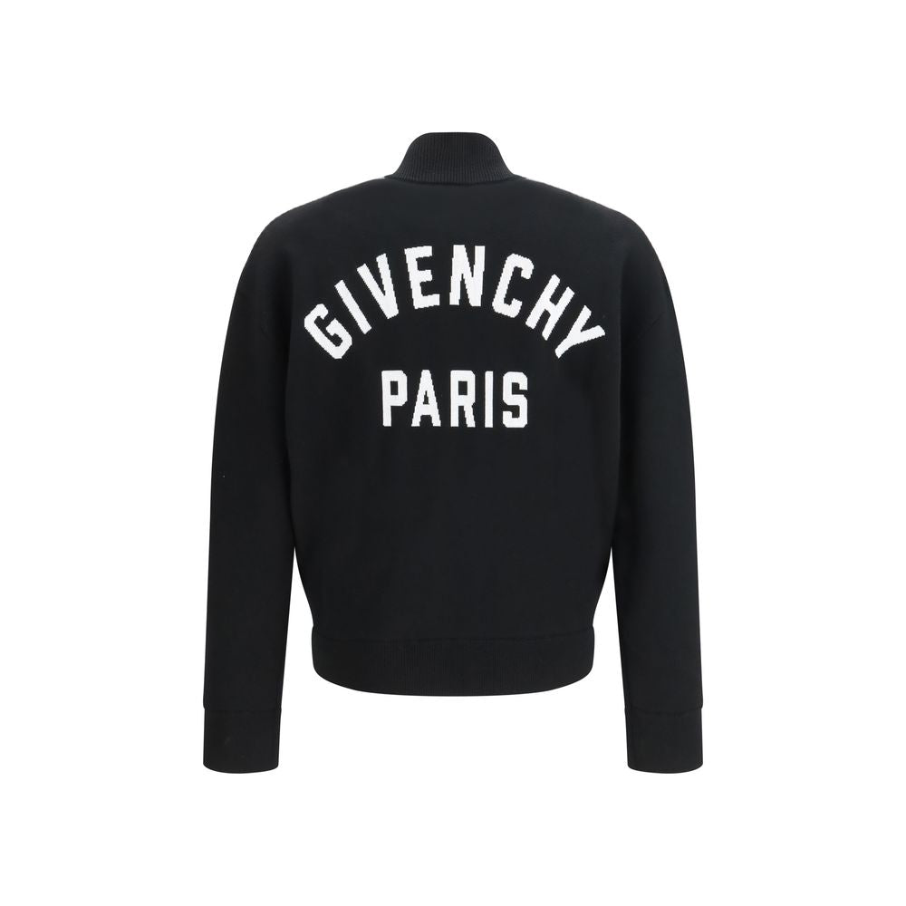 Givenchy Black Wool Cardigan for Men