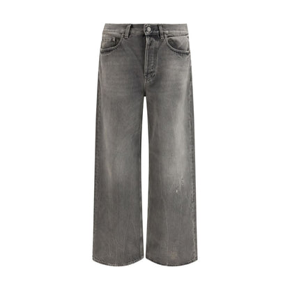 Golden Goose Grijze Katoenen Relaxed Fit Jeans