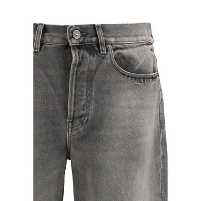 Golden Goose Grijze Katoenen Relaxed Fit Jeans