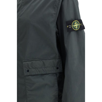Stone Island Grijze Polyester Jas