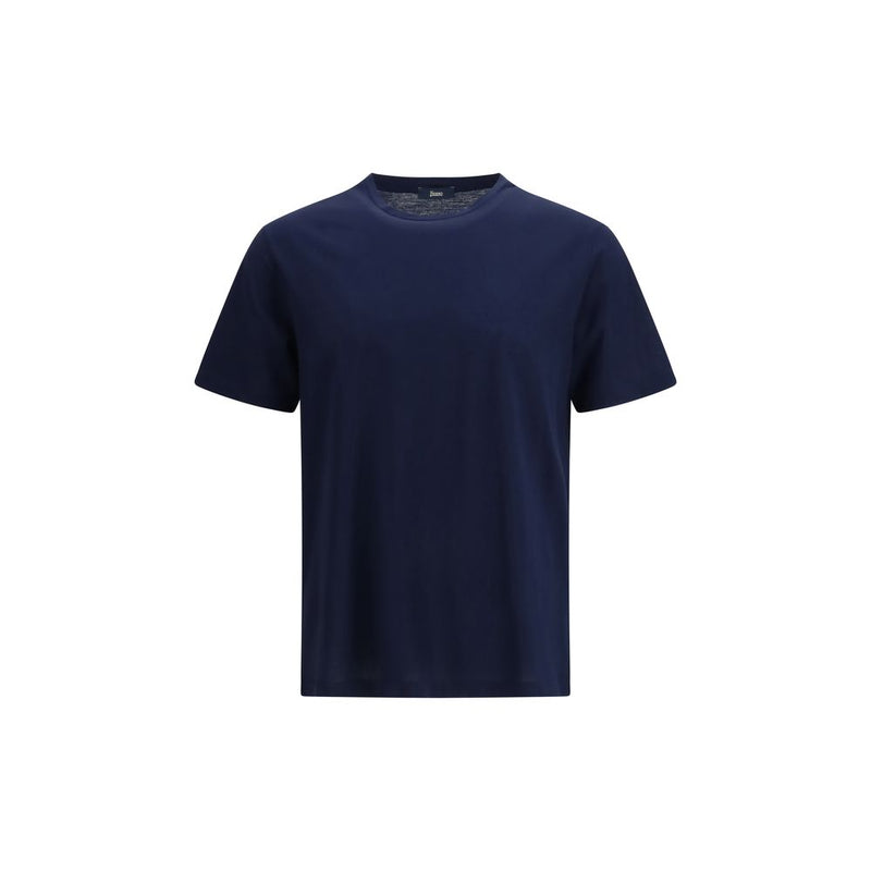 Herno blauw katoenen sportkleding