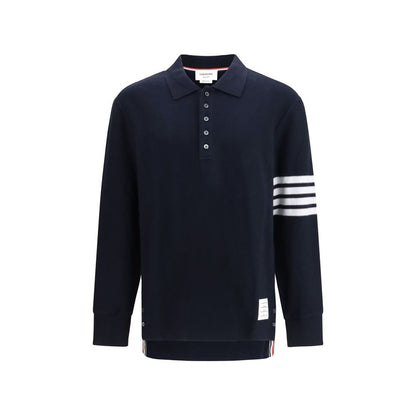 Thom Browne Blauw Katoenen Poloshirt
