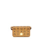 MCM Beige Fabric Shoulder Bag