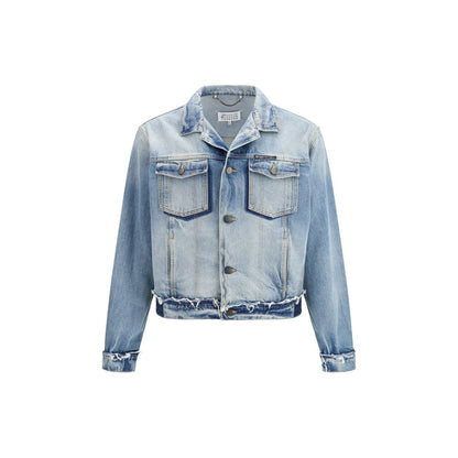 Margiela Light Blue Cotton Denim Jacket