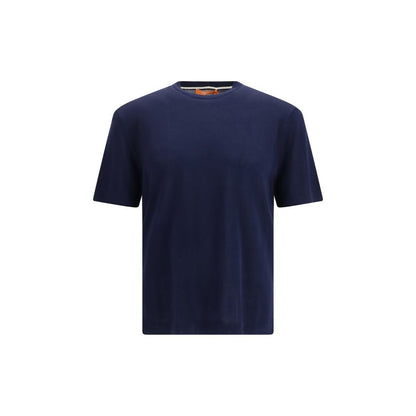 Cruna Blue Cotton T-Shirt