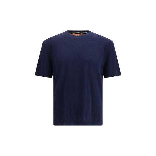 Cruna Blue Cotton T-Shirt