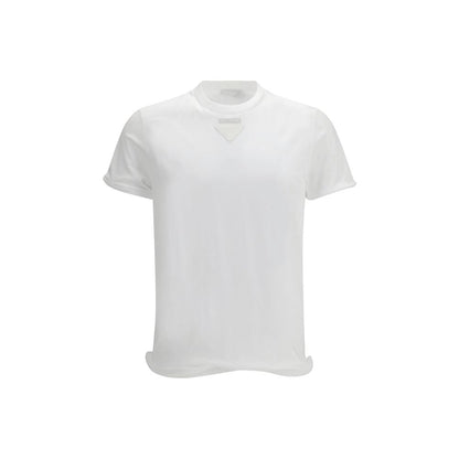 Prada White Cotton T-Shirt