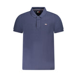 Polo Tommy Hilfiger bleu en coton pour homme