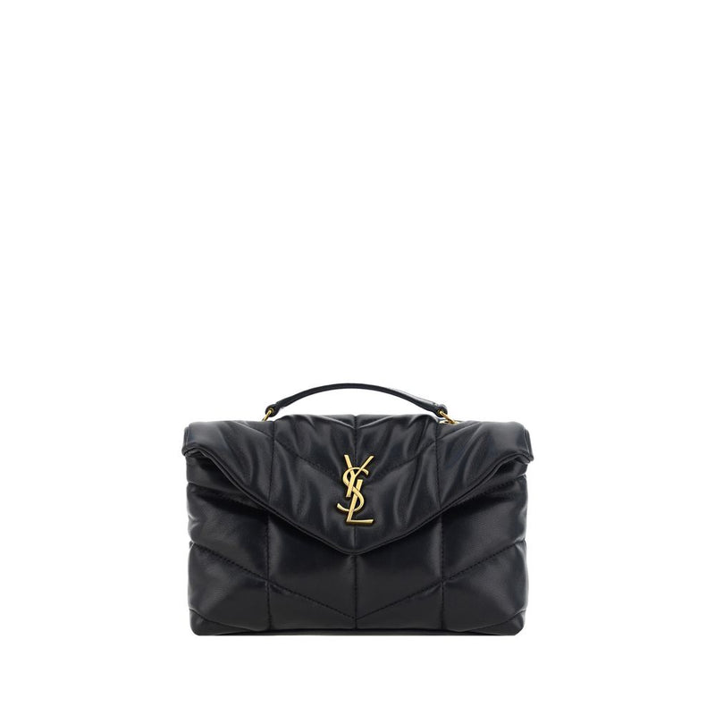 Sac bandoulière Saint Laurent Aries en agneau noir Ovis Avis