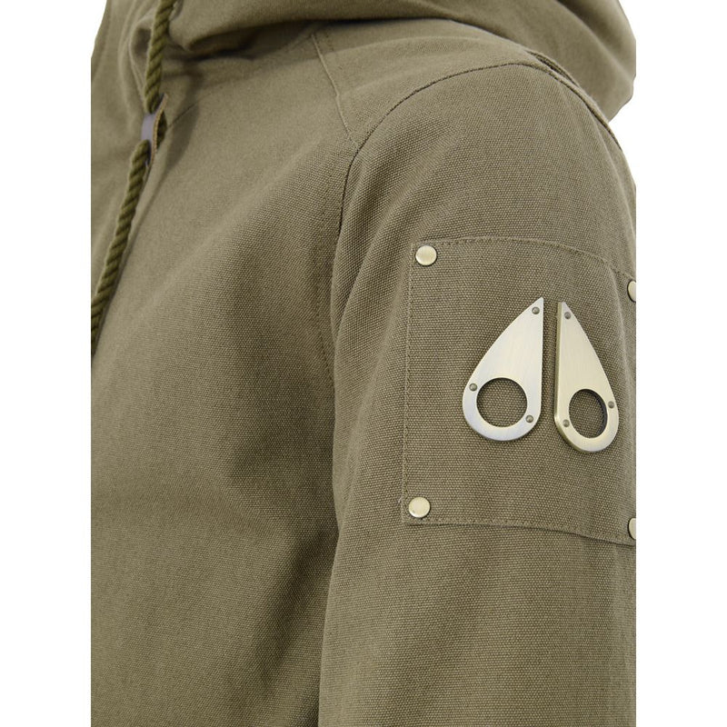 Moose Knuckles Groene Katoenen Parka