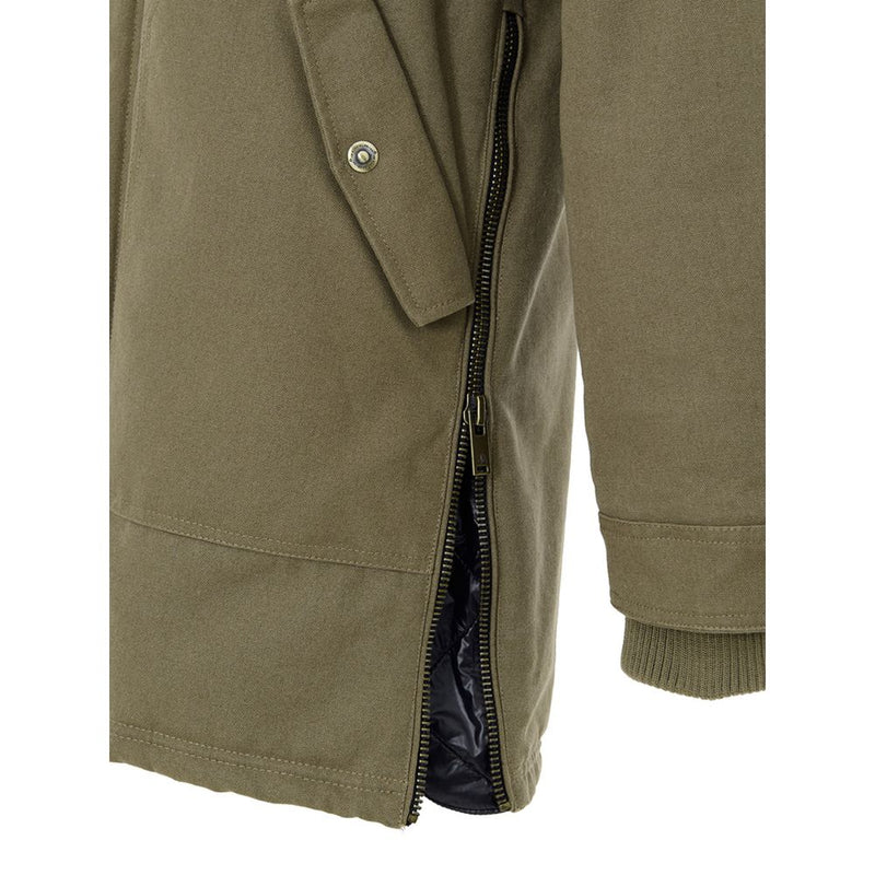 Moose Knuckles Groene Katoenen Parka