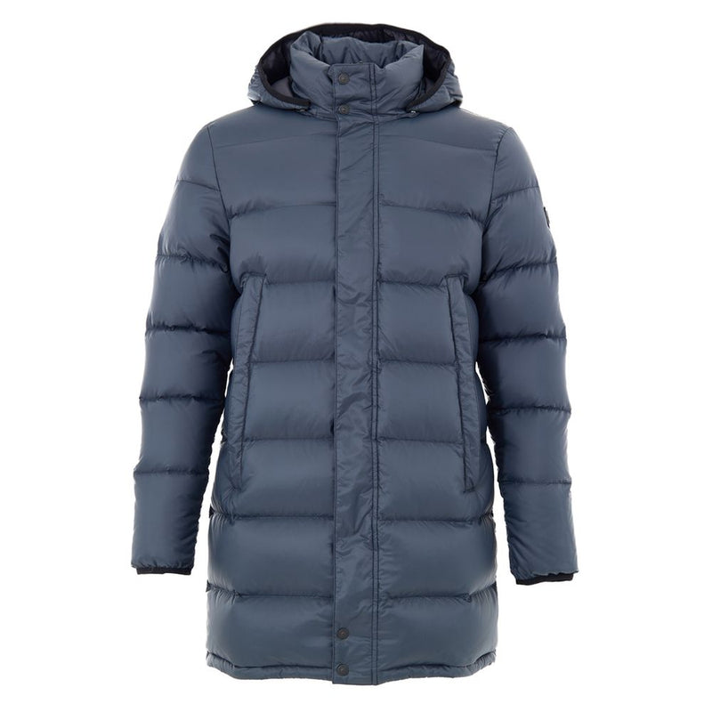 Moose Knuckles grijze nylon jas