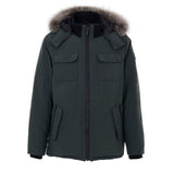 Moose Knuckles Green Nylon Parka - Technical Fabric Jacket