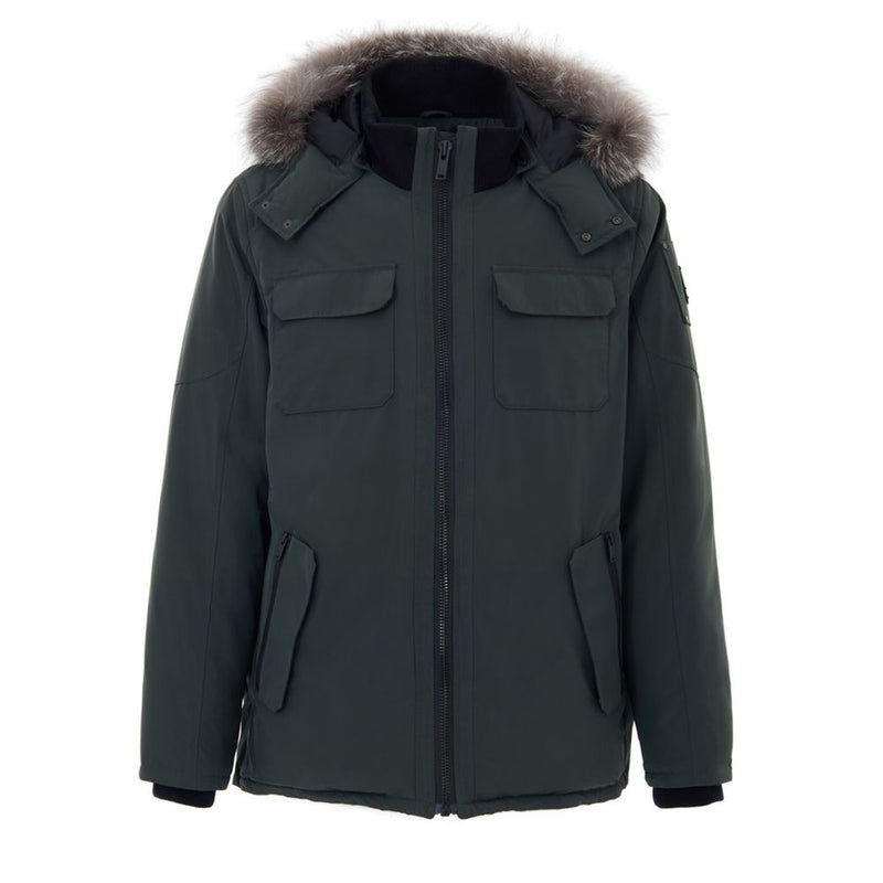 Moose Knuckles Groene Nylon Parka
