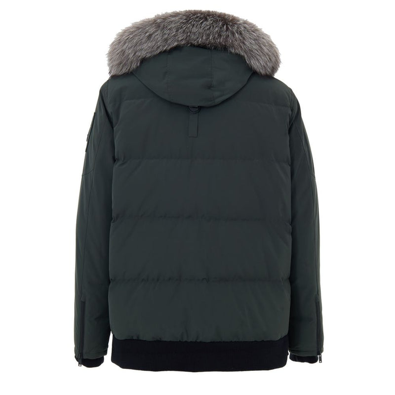 Moose Knuckles Groene Nylon Parka