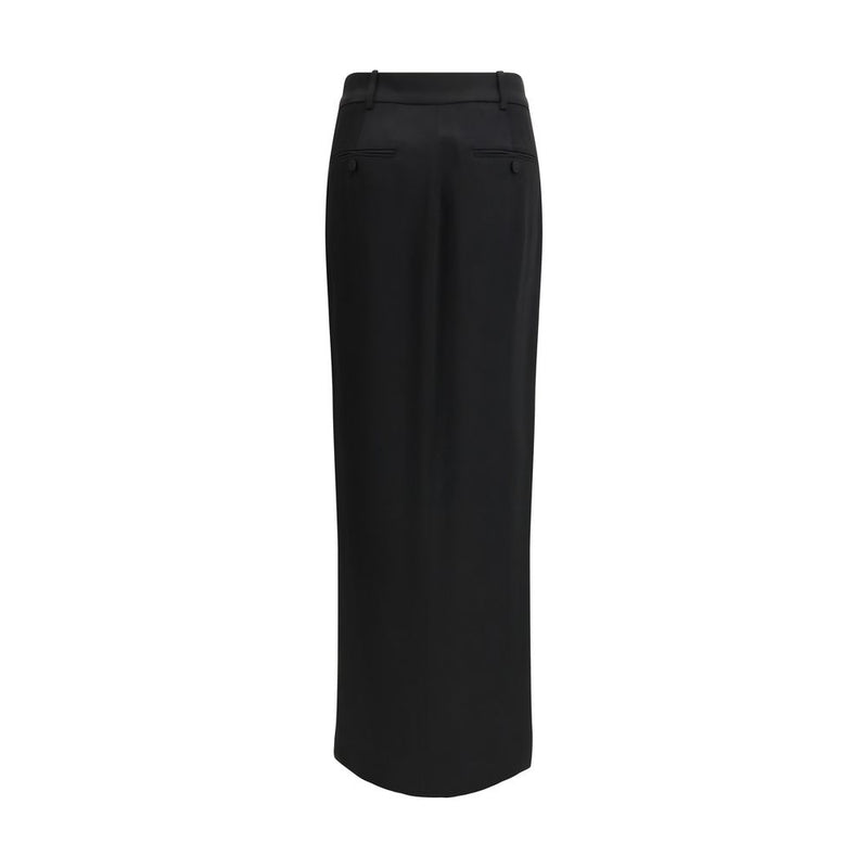 Tom Ford Black Acetate Long Skirt for Women
