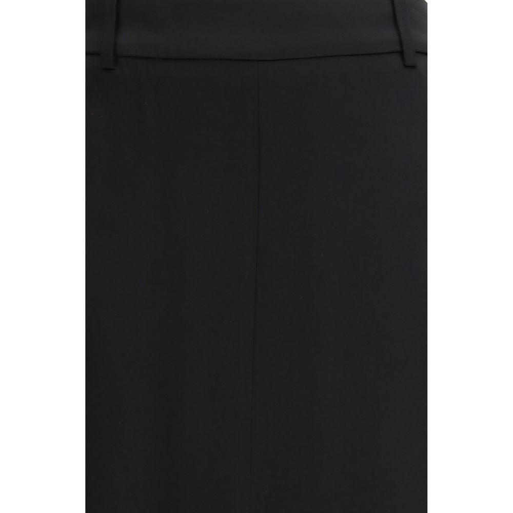 Tom Ford Black Acetate Long Skirt for Women - Elegant & Versatile
