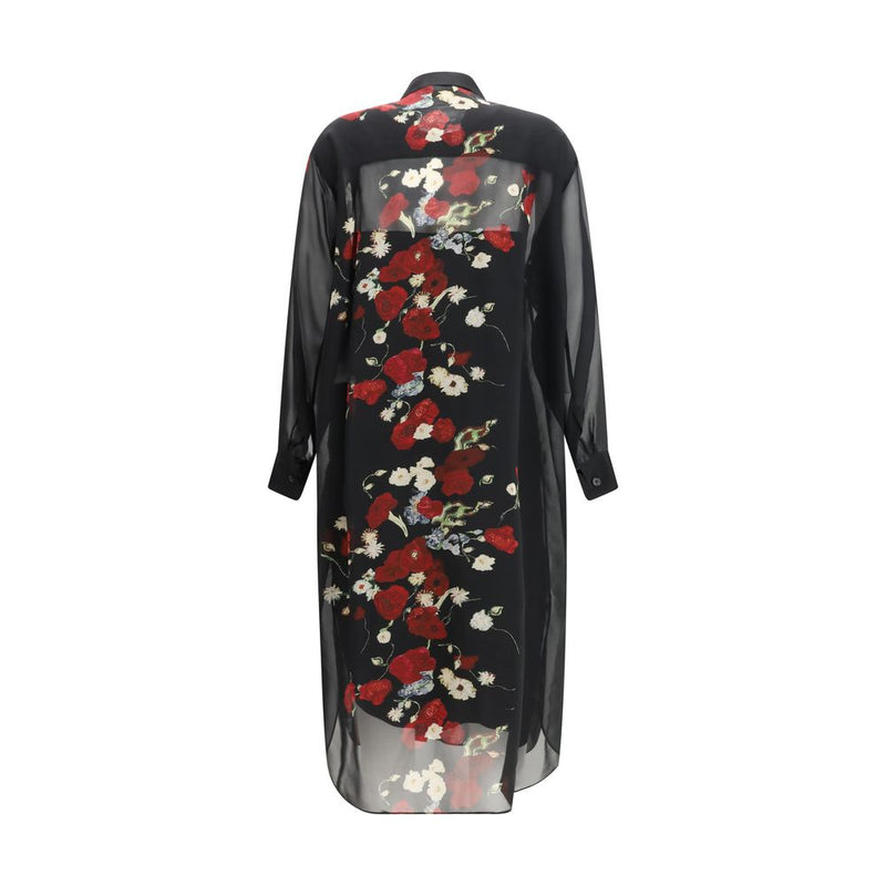 Khaite Gloria Black Silk Casual Dress for Women