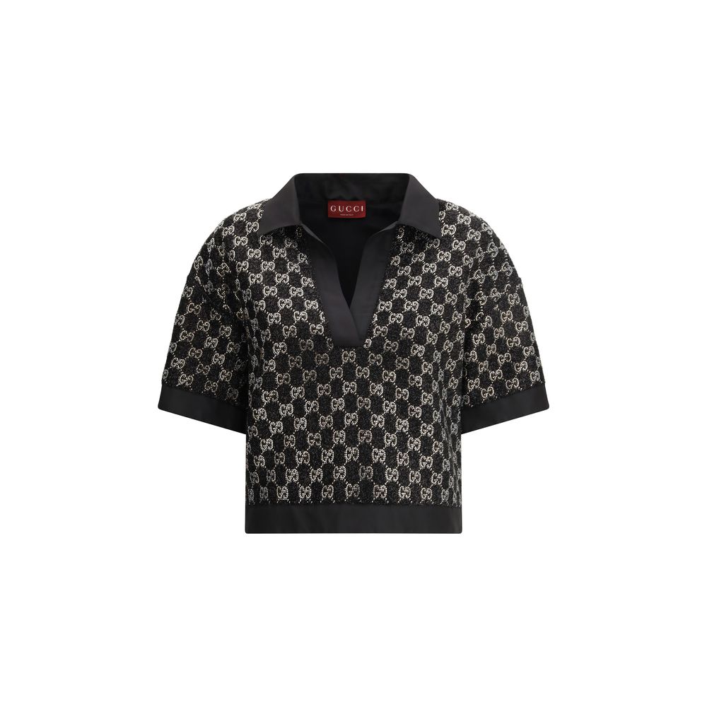 Gucci Black Viscose Top - Women's Cruise 2026 Collection