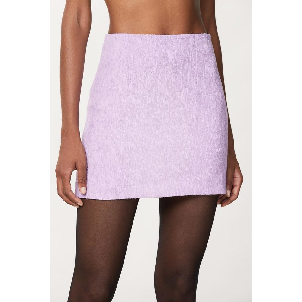 Patrizia Pepe Mystical Lilac Mini Skirt - Élégance et Confort