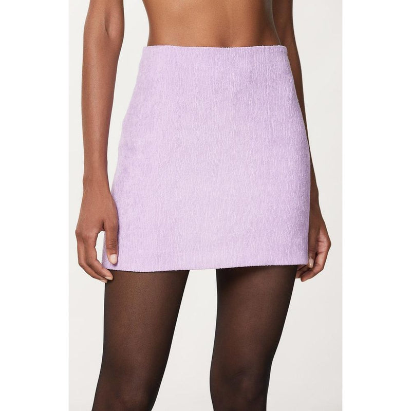 Patrizia Pepe Mystical Lilac Mini Skirt for Women