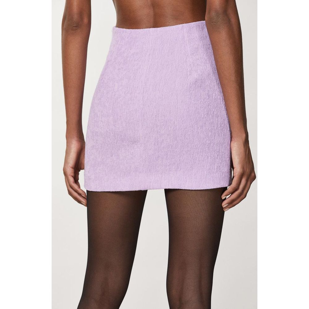 Patrizia Pepe Mystical Lilac Mini Skirt - Élégance et Confort