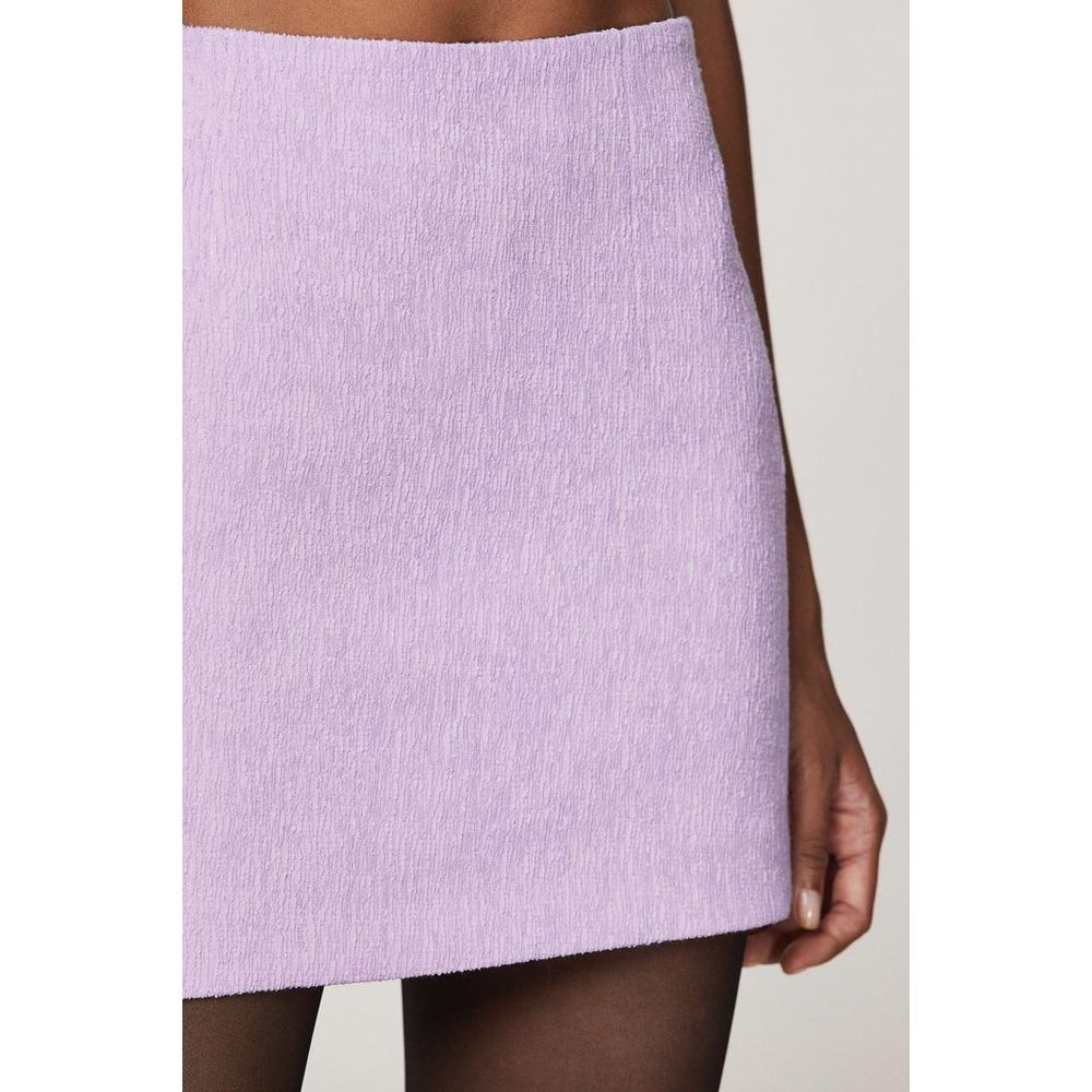 Patrizia Pepe Mystical Lilac Mini Skirt - Élégance et Confort