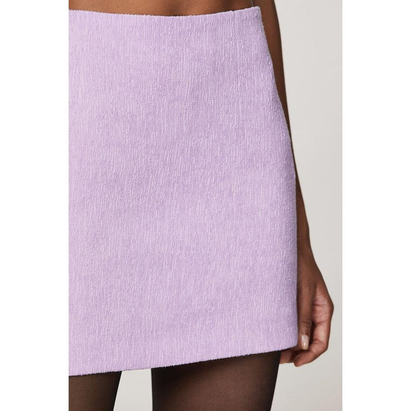 Patrizia Pepe Mystical Lilac Mini Skirt for Women