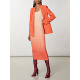 Patrizia Pepe Astral Degrade Multicolor Casual Dress