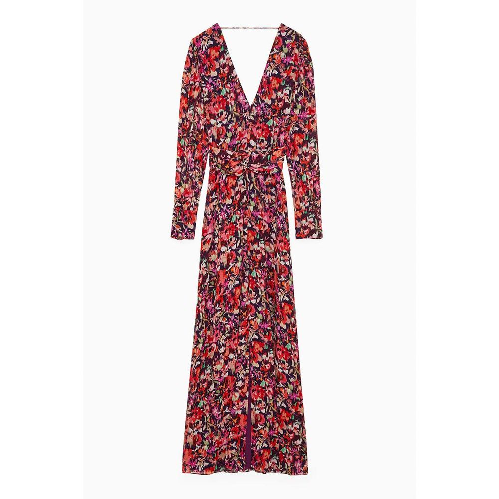 Patrizia Pepe Martian Red Viscose Casual Dress