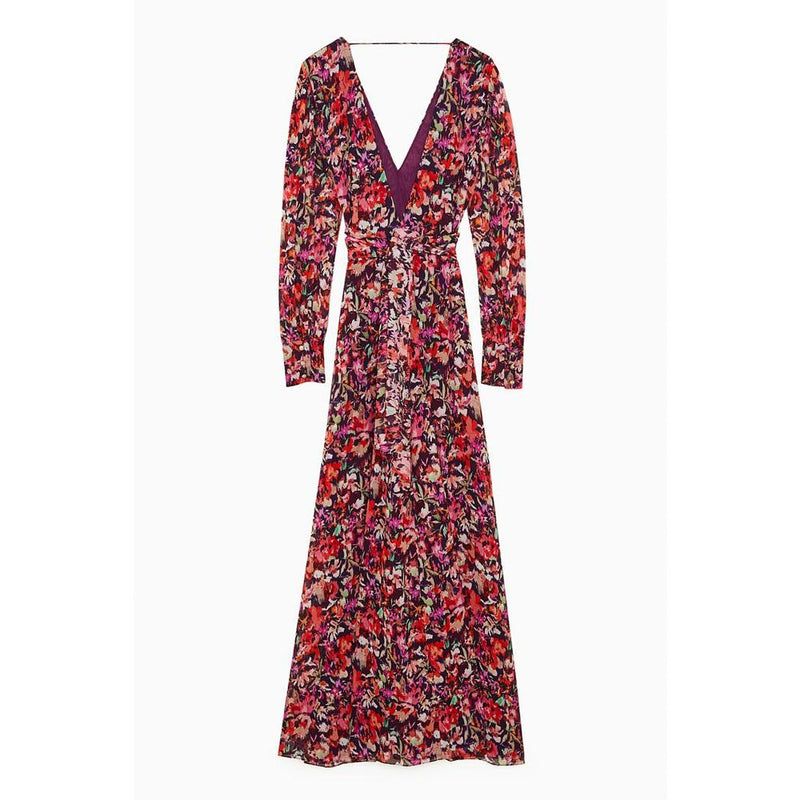 Patrizia Pepe Martian Red Viscose Casual Dress