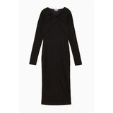Patrizia Pepe Black Wool Casual Dress - Elegant & Versatile