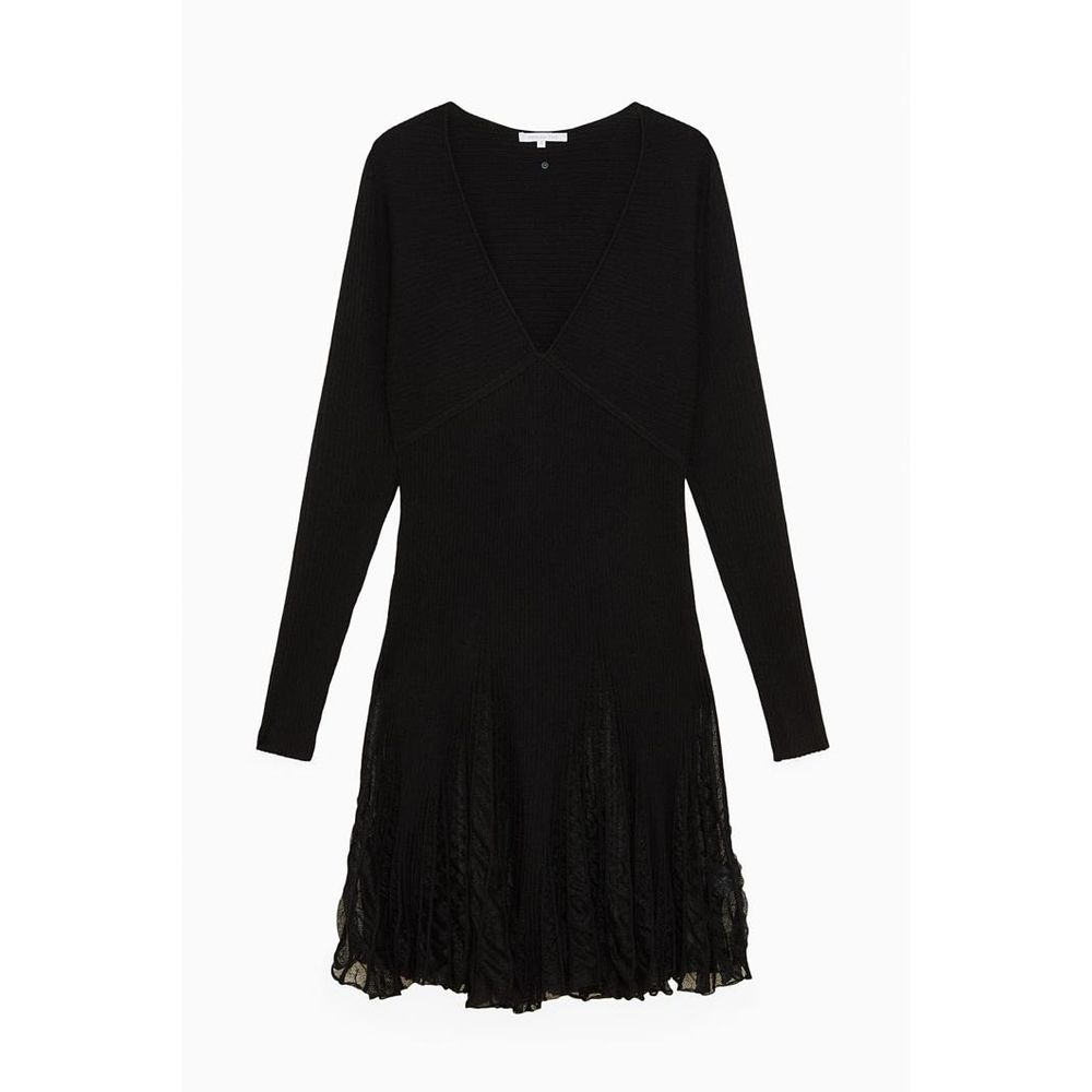 Patrizia Pepe Black Viscose Casual Dress for Women