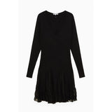 Patrizia Pepe Black Viscose Casual Dress for Women