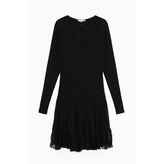 Patrizia Pepe Black Viscose Casual Dress for Women