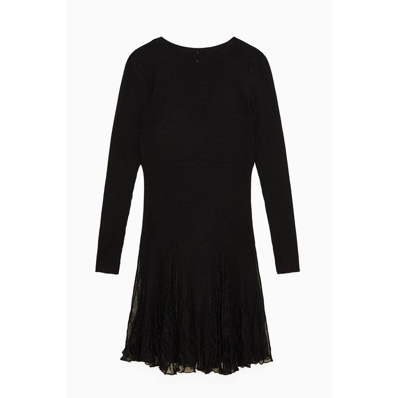 Patrizia Pepe Black Viscose Casual Dress for Women