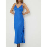 Patrizia Pepe Blue Ray Viscose Casual Dress